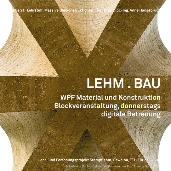 Foto des experimentellen Kuppelbaus aus Lehm an der ETH Zürich